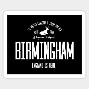 Great Britain, England, Birmingham Sticker